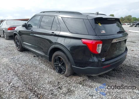 2021 Ford Explorer Xlt from USA, damaged, VIN 1FMSK7DH4MGC11593